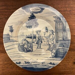 Delft Delfts October Plate Metropolitan Museum of Art